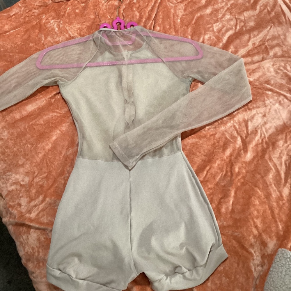 Sliming zip up bodysuit